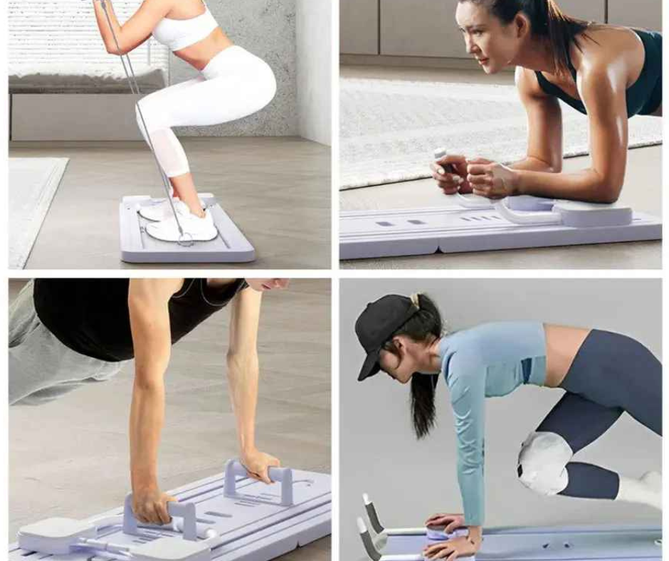 Tabla de Pilates 4 en 1 para Entrenamiento Casa
