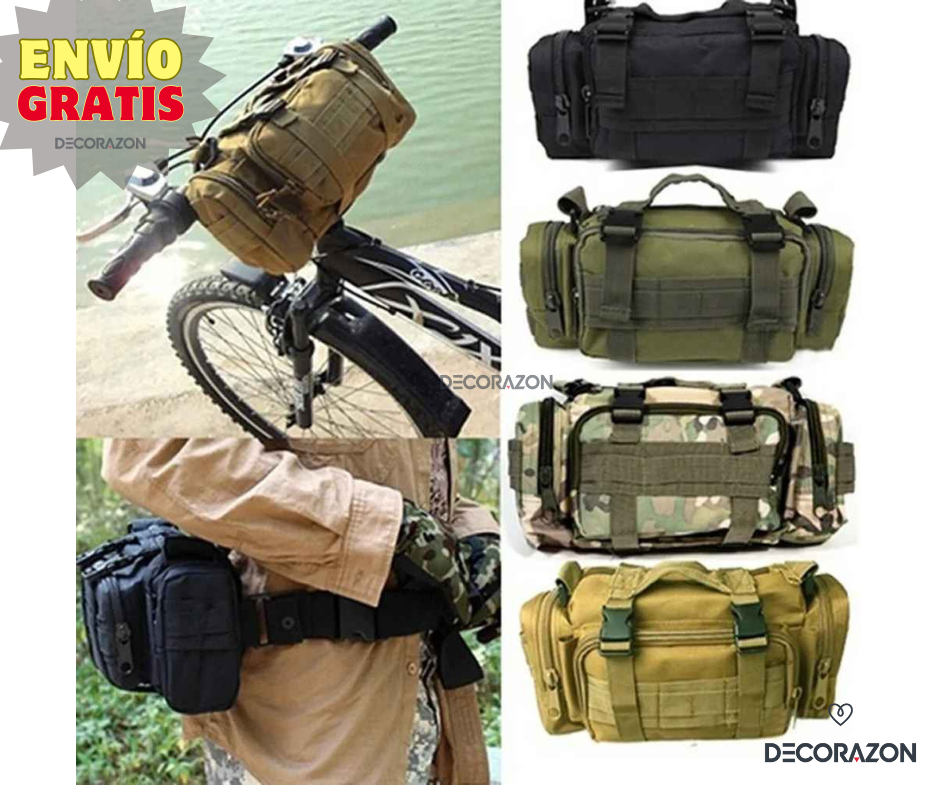 Canguro Táctico 3 en 1 "Riñonera"