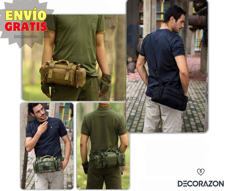 Canguro Táctico 3 en 1 "Riñonera"