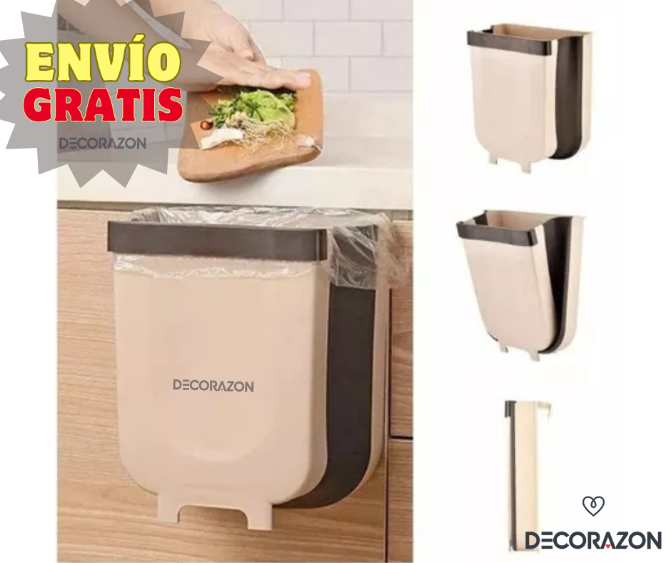 Cesta Basura Plegable Cocina
