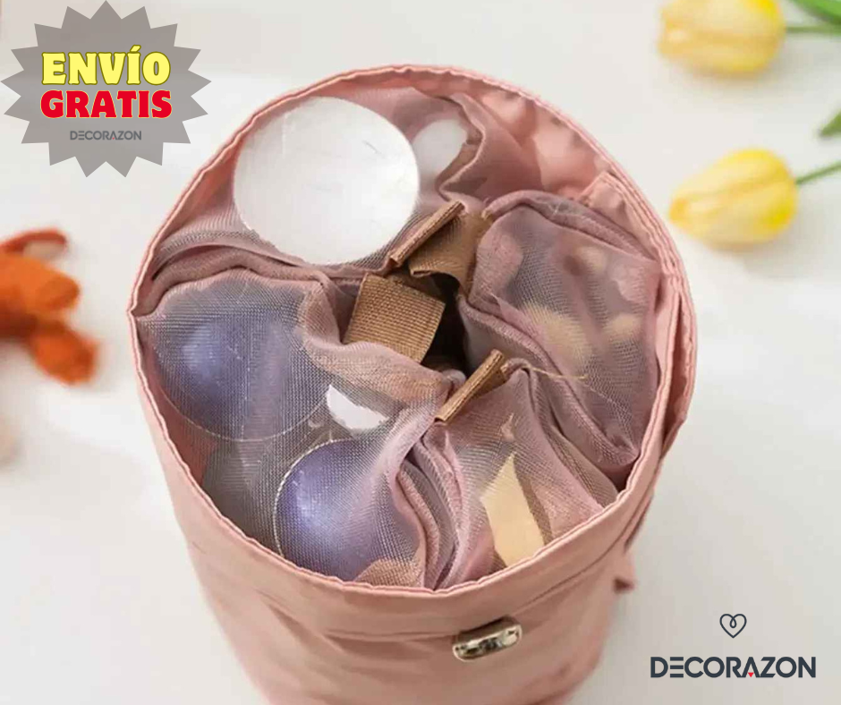 Cosmetiquera de Viaje Plegable 4 en 1