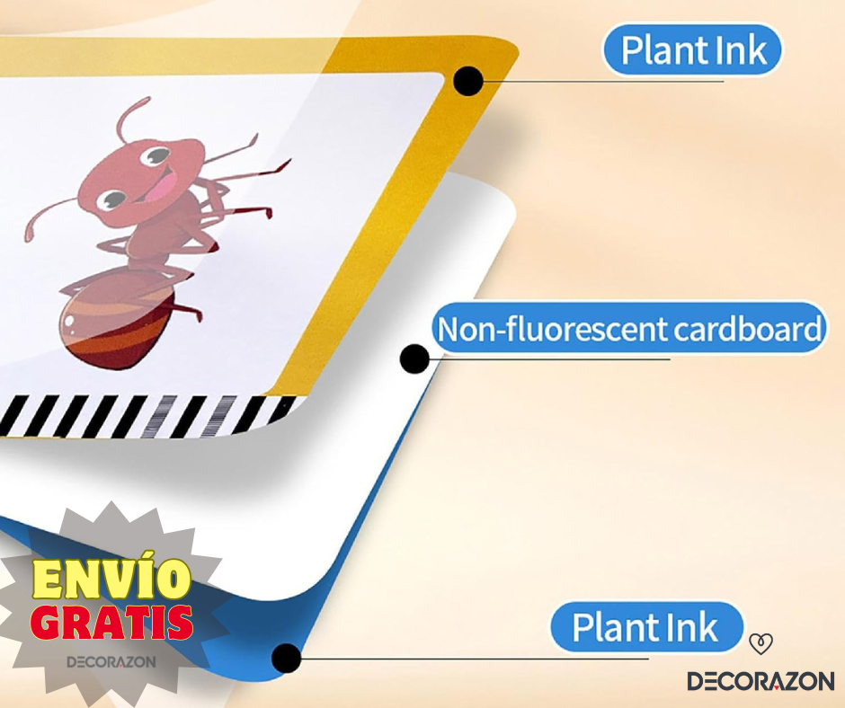 Tablero LCD Didáctico + 255 Tarjetas