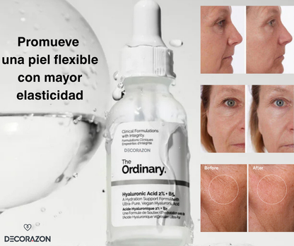 The Ordinary - Duo Peeling AHA/BHA + Ácido Hialurónico