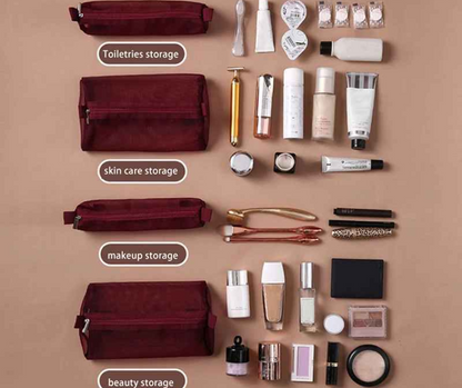 Cosmetiquera de Viaje Plegable 4 en 1