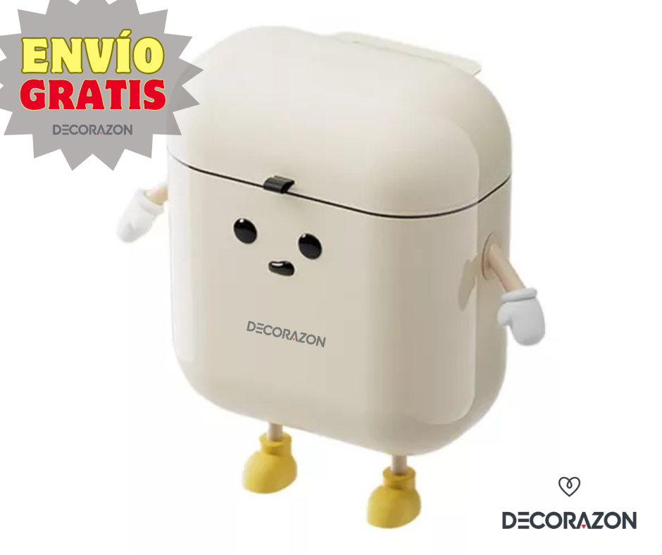 Papelera Colgante con Diseño Animado Trashito