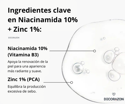 The Ordinary - Niacinamida 10% + Zinc 1%