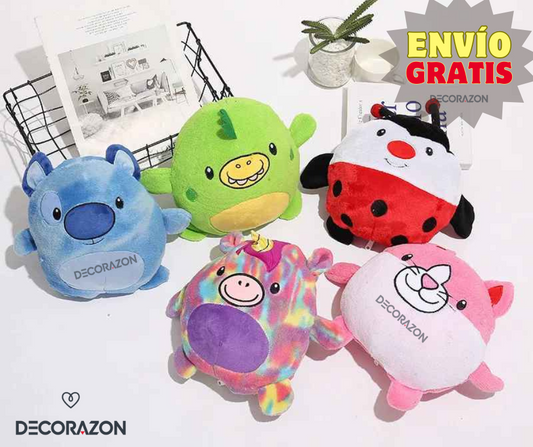 Huggle Pets: Peluche, Almohada y Abrigo en Uno