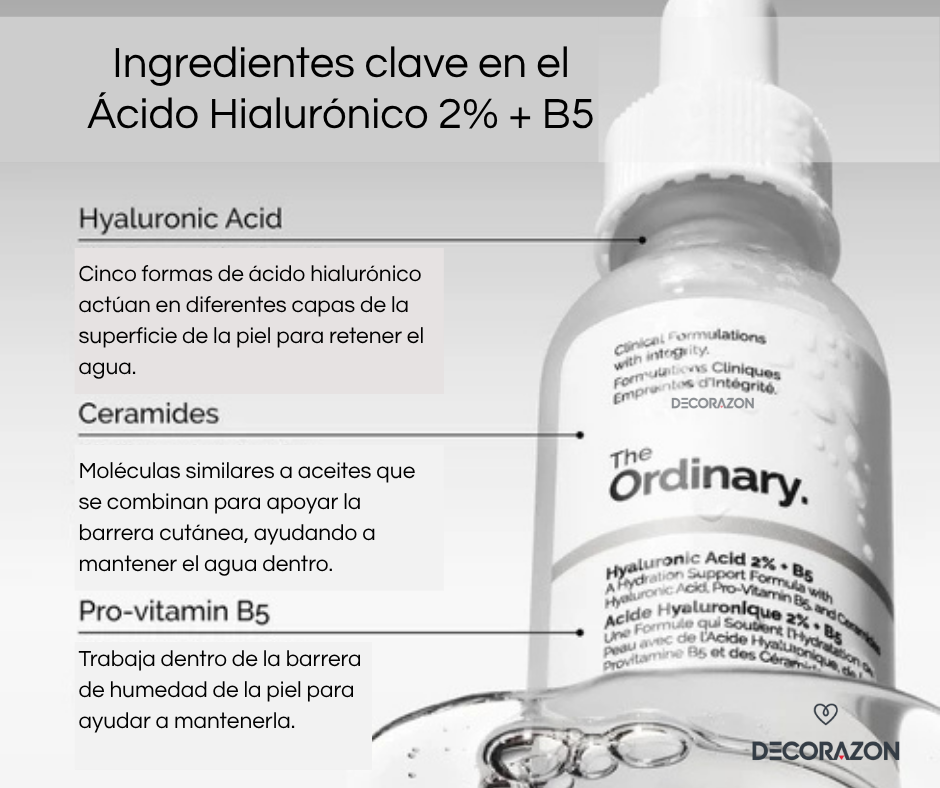 The Ordinary - Duo Peeling AHA/BHA + Ácido Hialurónico