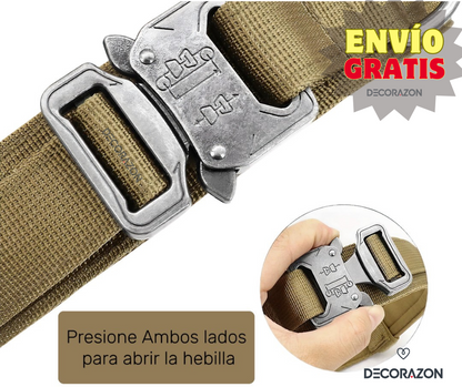 Collar Táctico Ajustable Para Perro Mediano y Grande