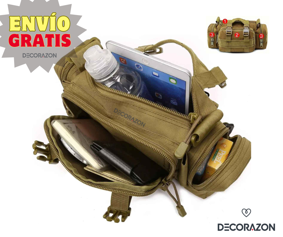 Canguro Táctico 3 en 1 "Riñonera"
