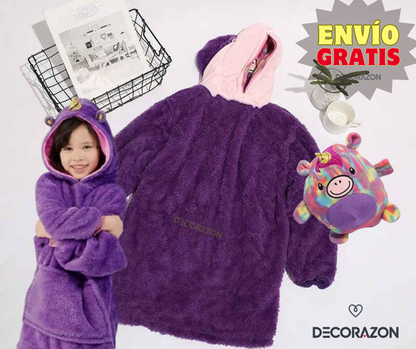 Huggle Pets: Peluche, Almohada y Abrigo en Uno