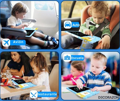 Tablero LCD Didáctico + 255 Tarjetas