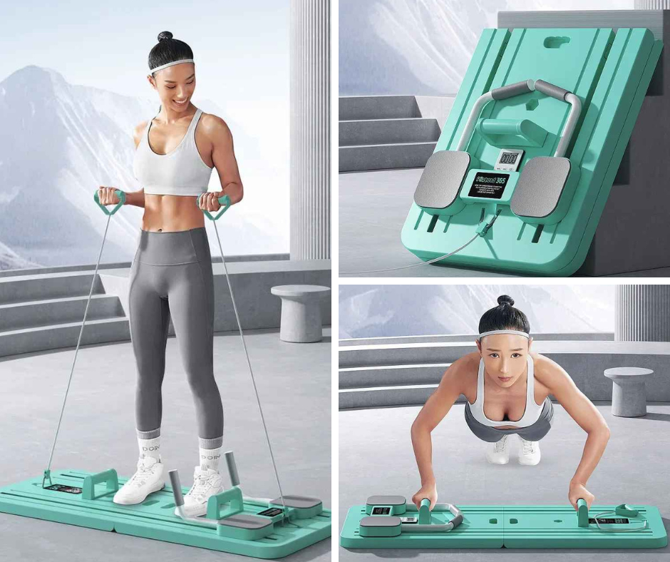 Tabla de Pilates 4 en 1 para Entrenamiento Casa