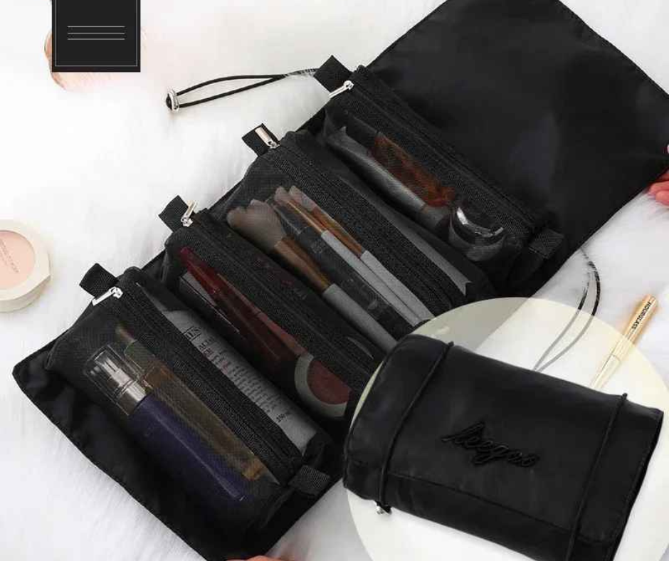 Cosmetiquera de Viaje Plegable 4 en 1