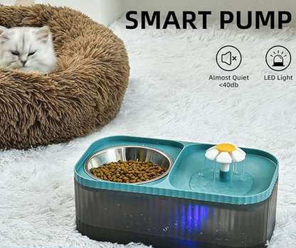 Fuente para Mascotas con Comedero