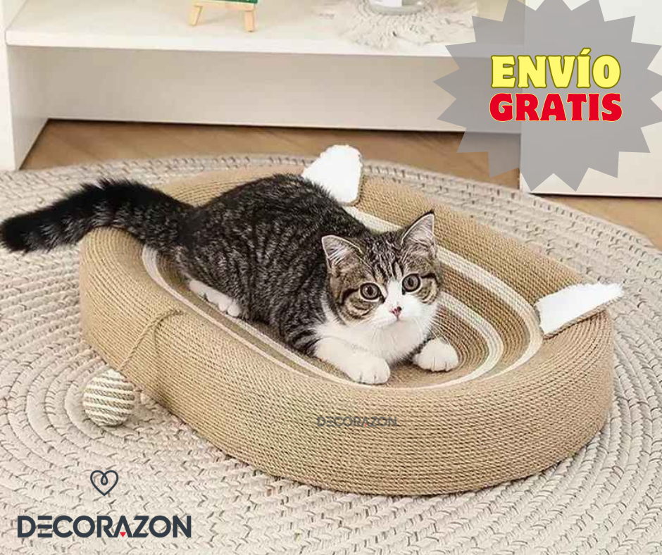 Rascador y Cama Para Gatos