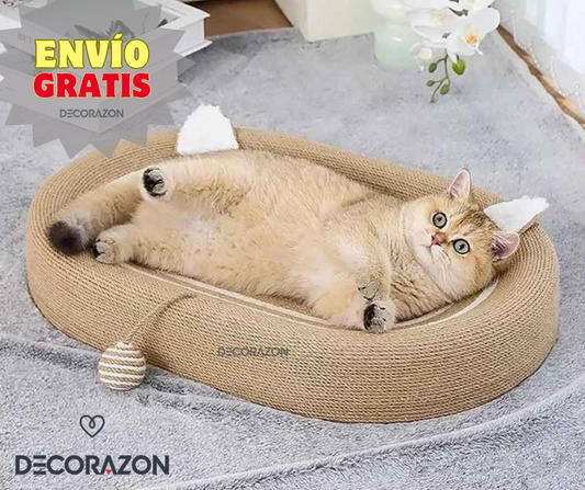 Rascador y Cama Para Gatos