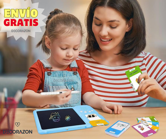 Tablero LCD Didáctico + 255 Tarjetas