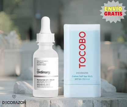 Duo SkinBalance – Niacinamida+Tocobo Protector Solar